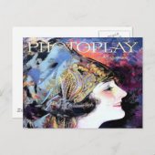 ヴィンテージ写真フィルムマガジンカバー1923 ポストカード (正面/裏面)