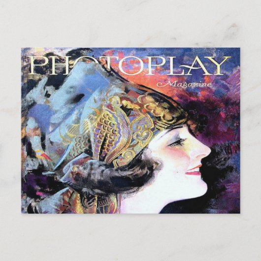 ヴィンテージ写真フィルムマガジンカバー1923 ポストカード (正面)