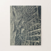 ヴィンテージ写真フロストバーグMDの地図(1905) ジグソーパズル (縦)