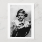 ヴィンテージ写真プリンセス ポストカード (正面)