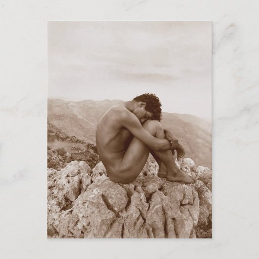 ヴィンテージ写真マンヴィルヘルム・フォン・グローデン ポストカード (正面)