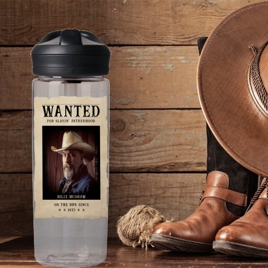 ヴィンテージ写真募集おもしろいポスター父の日 ウォーターボトル