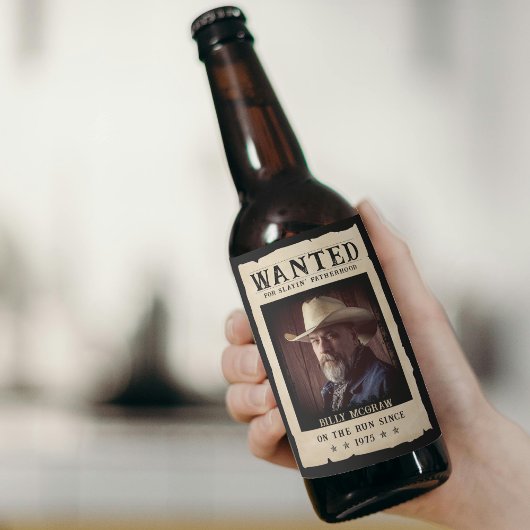 ヴィンテージ写真募集おもしろいポスター父の日 ビールラベル