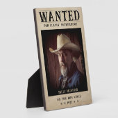 ヴィンテージ写真募集おもしろいポスター父の日 フォトプラーク (側面)