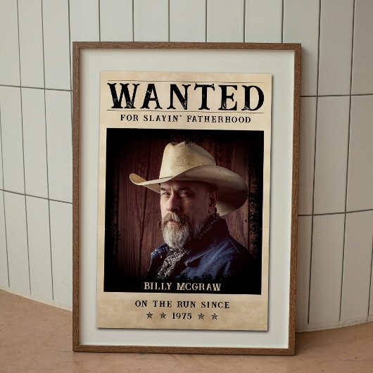 ヴィンテージ写真募集おもしろいポスター父の日 フォトプリント