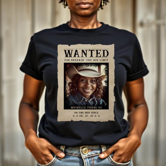 ヴィンテージ写真募集おもしろいポスター父の日 Tシャツ