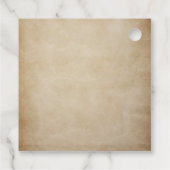 ヴィンテージ写真指名手配結婚ポスター フェイバータグ (裏面)