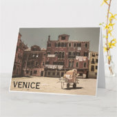 ヴィンテージ写真 カード (黄色い花)