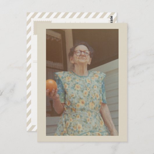 ヴィンテージ写真（ジョセフィンおばあちゃん） ポストカード (正面/裏面)