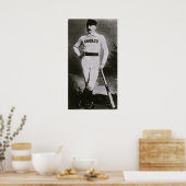 ヴィンテージ写真、スポーツ・シカゴ野球選手 ポスター (キッチン)