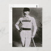 ヴィンテージ写真、スポーツ・シカゴ野球選手 ポストカード (正面/裏面)