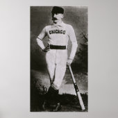 ヴィンテージ写真、スポーツ シカゴ 野球選手 ポスター (正面)