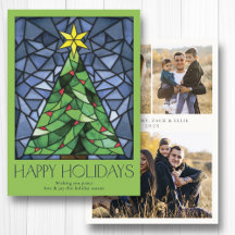 ヴィンテージ写真 ハッピーホリデー スター