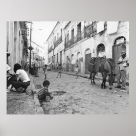 ヴィンテージ写真：ブラジルのサルバドール市 ポスター