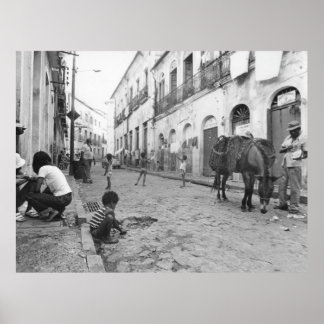 ヴィンテージ写真：ブラジルのサルバドール市 ポスター