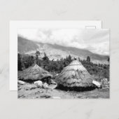 ヴィンテージ写真 – ペルーの住居 ポストカード (正面/裏面)