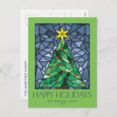 ヴィンテージ写真 ホリデーシーズン スター シーズンポストカード (正面/裏面)