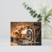 ヴィンテージ写真 ポストカード (スタンド正面)