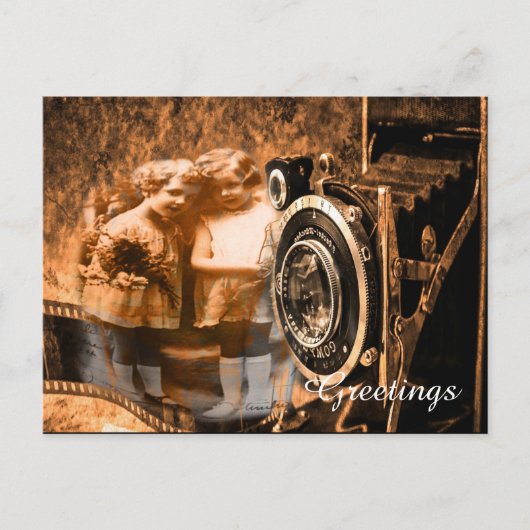ヴィンテージ写真 ポストカード (正面)