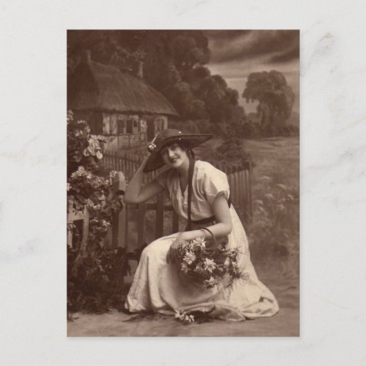 ヴィンテージ写真 ポストカード (正面)