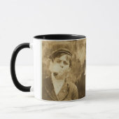 ヴィンテージ写真:喫煙葉巻 マグカップ (左)