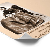 ヴィンテージ写真 – Florence Nightingale, ポスター (角)