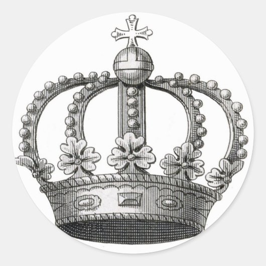 ヴィンテージ冠 ラウンドシール (正面)