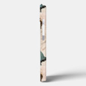 ヴィンテージ冬のおもしろい雪のシーン Case-Mate iPhoneケース (裏面 / 左)