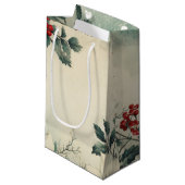 ヴィンテージ冬のフローラサンキューオペ抱き枕 スモールペーパーバッグ (正面アングル)