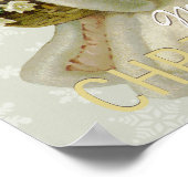 ヴィンテージ冬の天使CC0620クリスマスポスター ポスター (角)