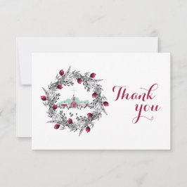 ヴィンテージ冬の教会のシーンとクリスマスリース 招待状