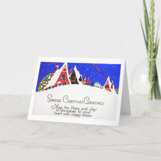 ヴィンテージ冬の景色 シーズンカード