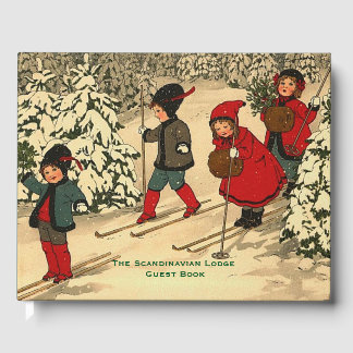 ヴィンテージ冬の風景 ゲストブック