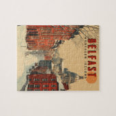 ヴィンテージ冬ベルファスト旅行 ジグソーパズル (横)