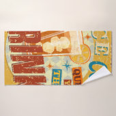 ヴィンテージ冷たい飲み物のメタルサイン。ヴィンテージ、ソーダ、 バスタオル (バスタオル)