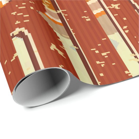 ヴィンテージ冷たい飲み物のメタルサイン。ヴィンテージ、ソーダ、 ラッピングペーパー (ロールコーナー)