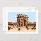 ヴィンテージ凱旋門ノテカーズ ポストカード (正面/裏面)