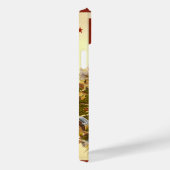 ヴィンテージ凱旋門，パリ，フランス旅行アート Case-Mate iPhoneケース (裏面 / 右)