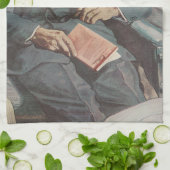 ヴィンテージ出張読機内 キッチンタオル (折り畳み)