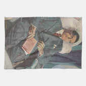 ヴィンテージ出張読機内 キッチンタオル (横)