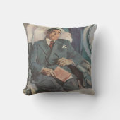 ヴィンテージ出張読機内 クッション (正面)