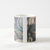 ヴィンテージ出張読機内 コーヒーマグカップ (中央)