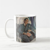 ヴィンテージ出張読機内 コーヒーマグカップ (左)