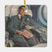ヴィンテージ出張読機内 セラミックオーナメント (正面)