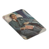 ヴィンテージ出張読機内 マグネット (右側)