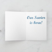 ヴィンテージ出生グリーティングカード シーズンカード (内部)