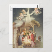 ヴィンテージ出生シーン ポストカード (正面/裏面)