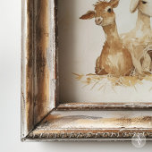 ヴィンテージ出生シ絵を描ーンのママとベビー ポスター