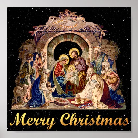 ヴィンテージ出生ポスター ポスター (正面)