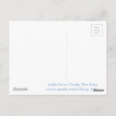 ヴィンテージ出生芸術 ポストカード (裏面)